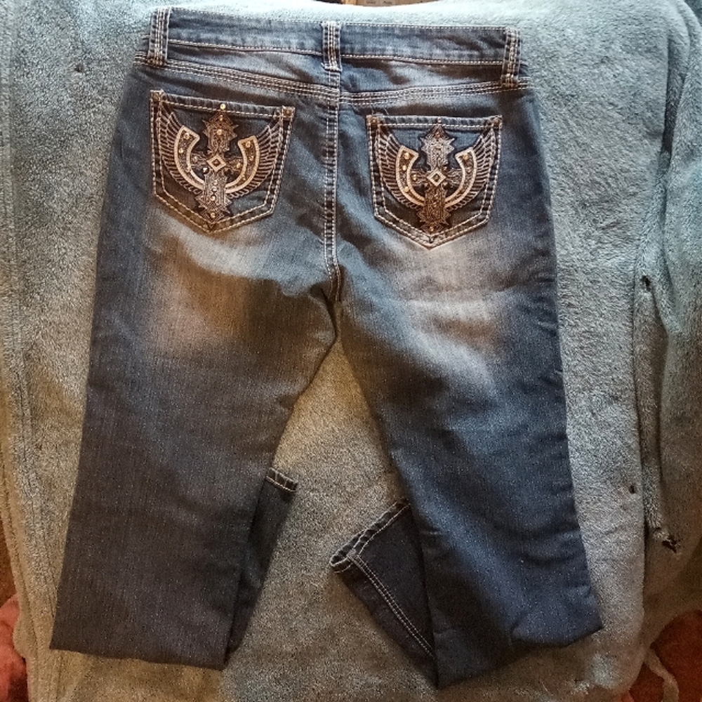 Women's fashion denim jeans